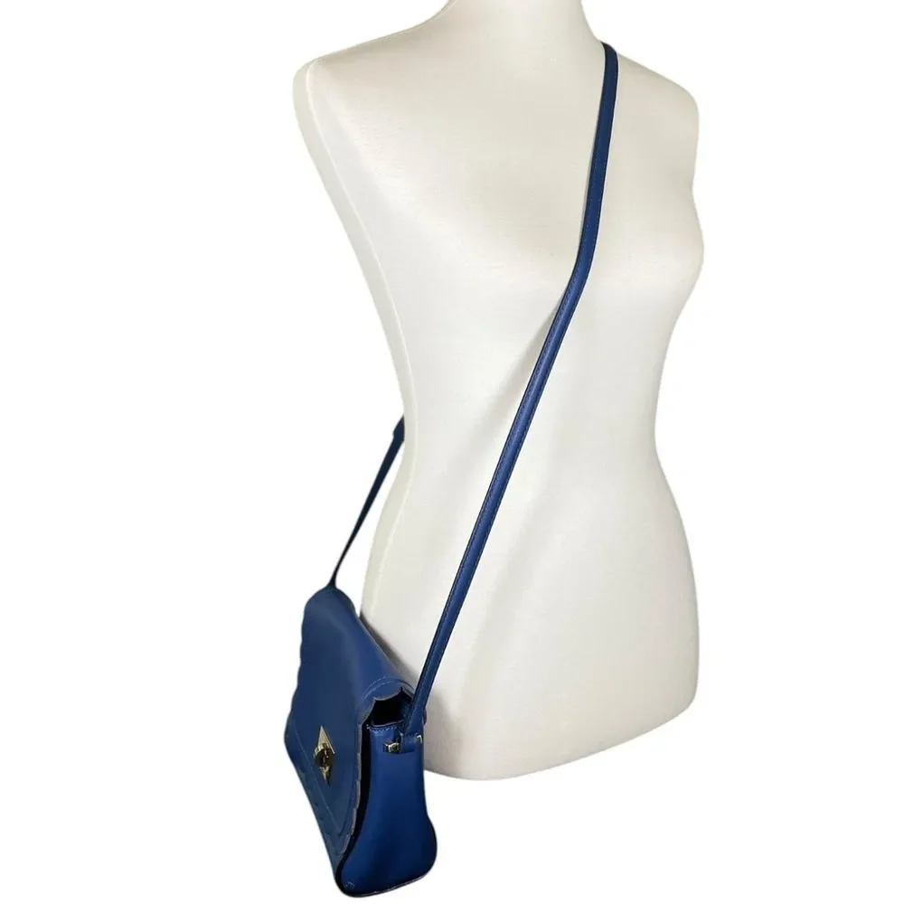 Kate Spade New York Maple Court Zani Crossbody Bag, Hyacinth blue gold tone